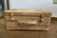 無印良品　ラタン(2セット)ピクニック　バスケット 無印良品 ラタン(2セット)ピクニック バスケット - メルカリ