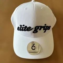 elite grips キャップ ホワイト 新品未使用のサムネイル