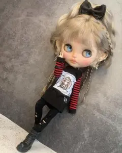 ☘️ハンドメイド⿻アイシードール⚢ブライス⊹ೃアウトフィット◌̊