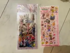 ズートピア　ボンボンドロップ風シール、ステッカー　２枚セット