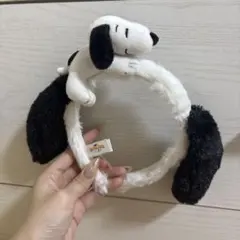 スヌーピー カチューシャ ぬいぐるみ風