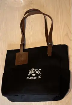 【新品】IL BISONTE A4対応 キャンバスショルダーバッグ イルビゾンテ