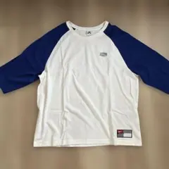 ナイキSB　ベースボールTシャツ ホワイト/ネイビー