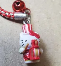 ハローキティ 根付け ちんどん屋 大阪限定