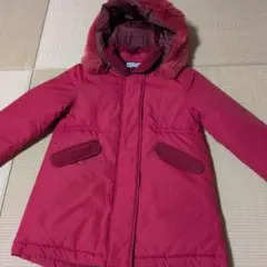 ファミリア(familiar)フード付きダウンコート　130