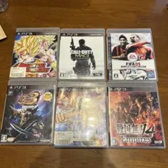 PS3ソフト6本セット