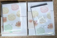 レターセット　まとめ売り　猫　食べ物　封筒　手紙