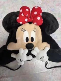 即日発送可/着用1回/東京ディズニーリゾート/ミニー/ファンキャップ/58cm