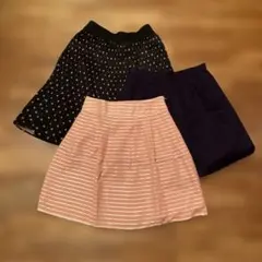 ミニスカート3着セット