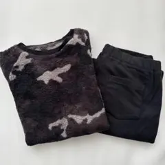 サイズ160 UNIQLO キッズ フリース ルームウェア　パジャマ