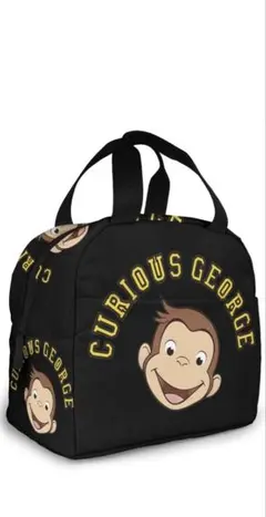 おさるのジョージ 保温バッグ ランチバッグ 弁当袋 人気軽量 保温 保冷 断熱