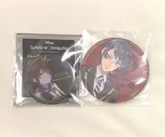 ツイステ 缶バッジ/リドル、デュース