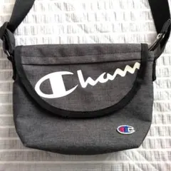Champion チャンピオン ミニショルダーバッグ グレー キッズ サコッシュ