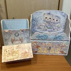 マニー　うさぎのぬいぐるみベッドルーム　コラージュウォールポケット　ローズイマン マニー うさぎのぬいぐるみとベッドルーム イマン コラージュ ウォール