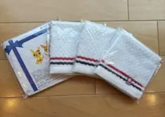 今治タオルハンカチ4枚セット 白地