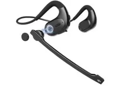 Bluetooth5.3ヘッドセットマイク付き脱着式 耳掛け2台接続