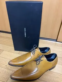 DOLCE&GABBANA レザーシューズ 革靴 キャメルのサムネイル