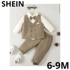SHEIN ベビー服 子ども服 フォーマル スーツ 6-9M 4点セット