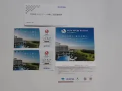 （株主優待券）PGMホテルリゾート沖縄ご宿泊ご優待券 10,000円×２枚のサムネイル
