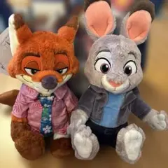 ズートピア ディズニーストア ぬいぐるみペンケース ジュディ ニック