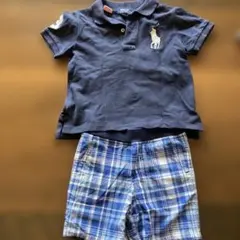 Polo Ralph Lauren 2T ポロシャツとショートパンツセット