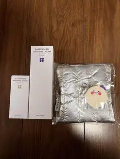 SKIN & LAB グルタチオンセラム、バリアダームクリーム