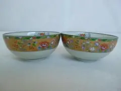 ◆美品◆ 有田焼 万葉窯 丼鉢2点のサムネイル
