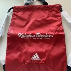 【新品】 adidasアディダスKOBELCOSTEELERSナップサックレッド