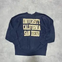 90s チャンピオン リバースウィーブ USA製 カリフォルニア 3段プリント