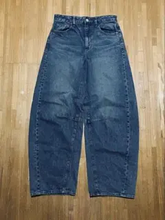 GU ワイドパンツ　ワイドデニム　Ｍ