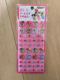 パワーパフガールズ　タイルシール　ピンク　未開封