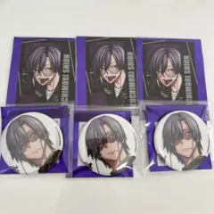 桃源暗鬼 朽森紫苑 C107 缶バッジ キャラカード
