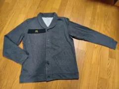 マクドナルド グレー ニットカーディガン 長袖