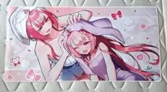 麻雀ファイトガール　デスクマット　ミツモト・ダイアとミツモト・ココア　お風呂上り