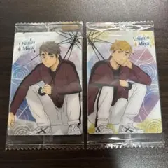 ハイキュー ウエハース5 カード 宮侑 宮治 稲荷崎高校傘 4枚セット 