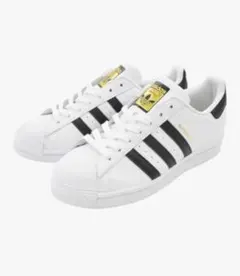 adidas/ホワイト/白/黒/スニーカー/27.5/スーパースター/アディダス
