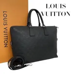 美品　ルイ・ヴィトン　ダミエ　トートバッグ　ビジネスバッグ ルイヴィトン ダミエ トートバッグ