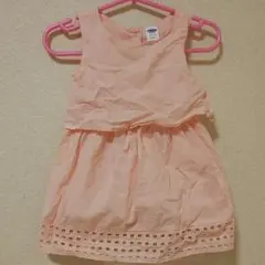 OLDNAVY 女の子ピンクワンピース  6～12M