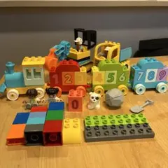 レゴ デュプロ　機関車と建設現場のセット