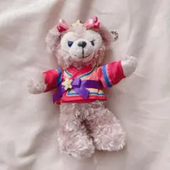 ダッフィー＆フレンズ シェリーメイ 七夕 ぬいぐるみバッジ
