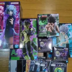 一番くじ　HUNTERXHUNTER　Ａ C D E F2個 オマケ付