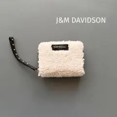 【ジェイアンドエムデヴィッドソン】二つ折り財布 クリーム ウォレット ボアのサムネイル