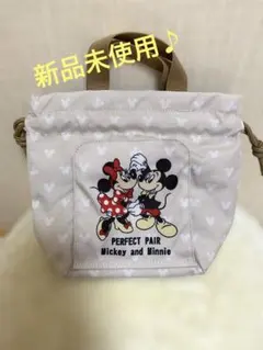 ディズニー　おむつ巾着　ポーチ　きんちゃく