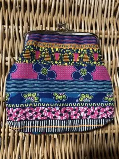 ハンドメイドがま口財布