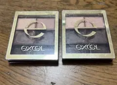 excelスキニーリッチシャドウSR13パレットアイシャドウ ２個セット