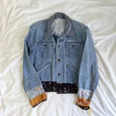 【スペシャルヴィンテージ】70~80s カスタム パッチワーク デニムジャケット