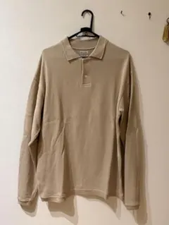 Steven Alan LOOSE FIT ポロシャツ ベージュのサムネイル