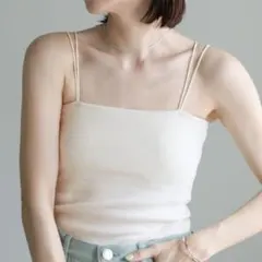 select MOCA ダブルストラップカップ付きキャミソールのサムネイル