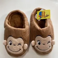 おさるのジョージ ルームシューズ スリッパ