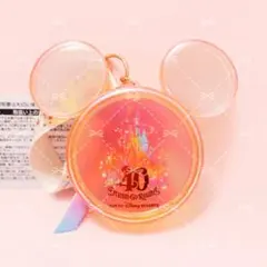 《新品未使用》 ディズニー 40周年 スナックケース ミッキー ミニー ピンクのサムネイル